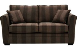 Heart of House Malton Striped Sofa Bed - Natural/Mocha